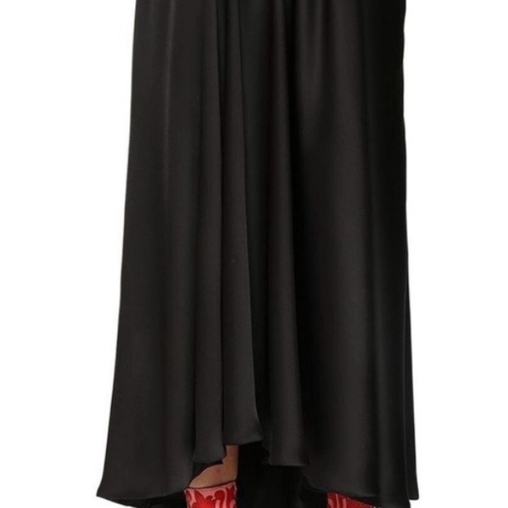 Paco Rabbana Elegant Black Midi Skirt - Picture 4 of 4